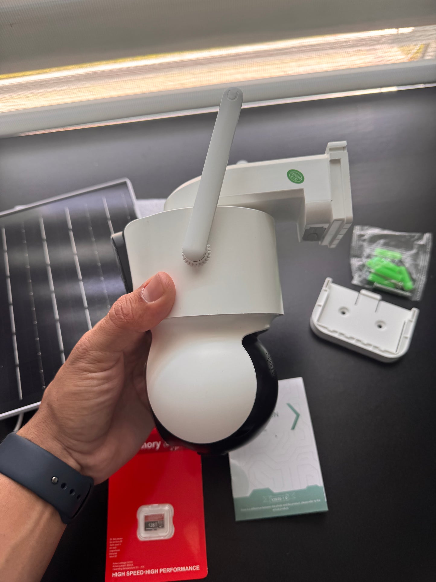 Camara Solar 24horas + SD card 128GB