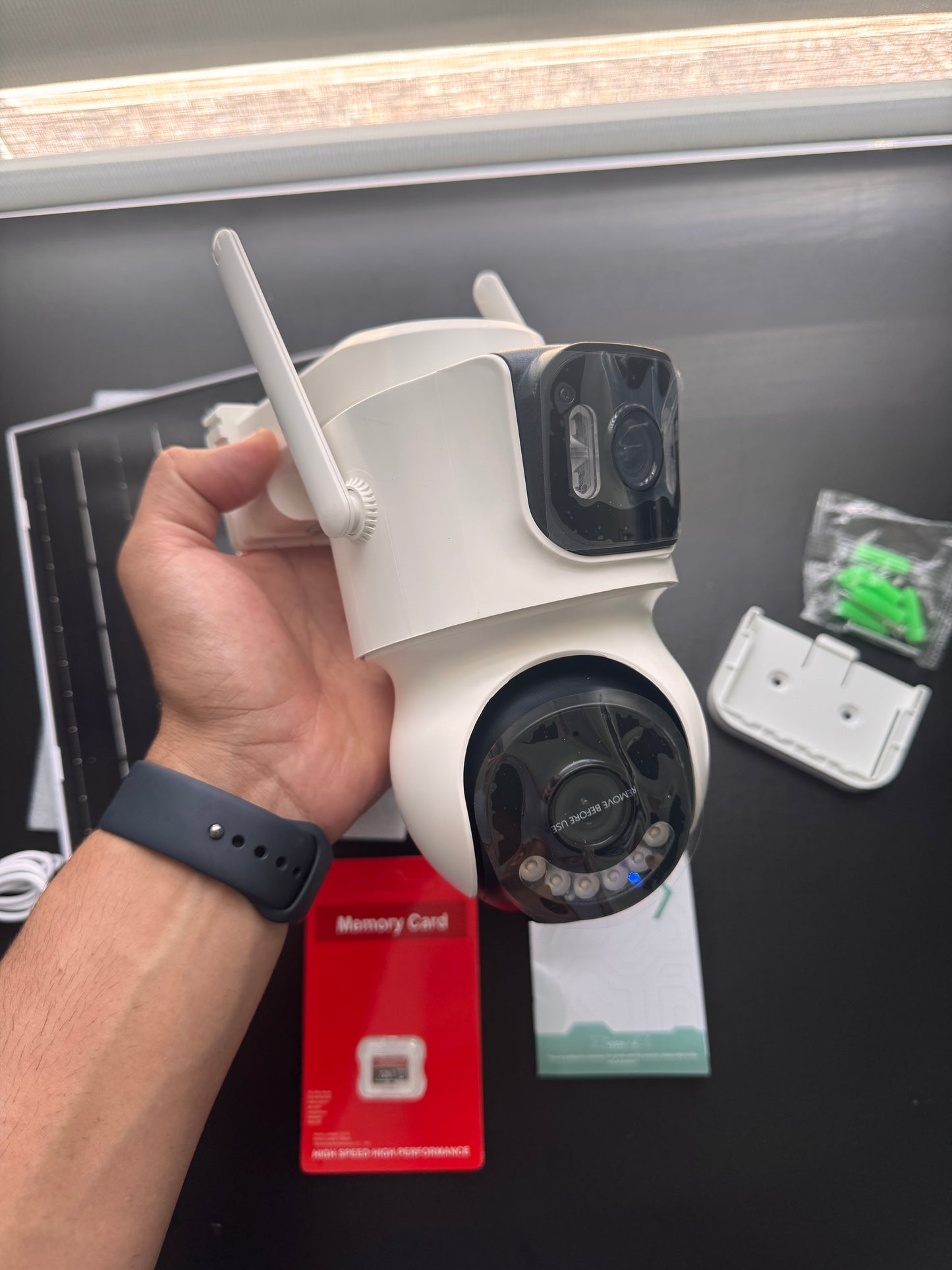 Camara Solar 24horas + SD card 128GB