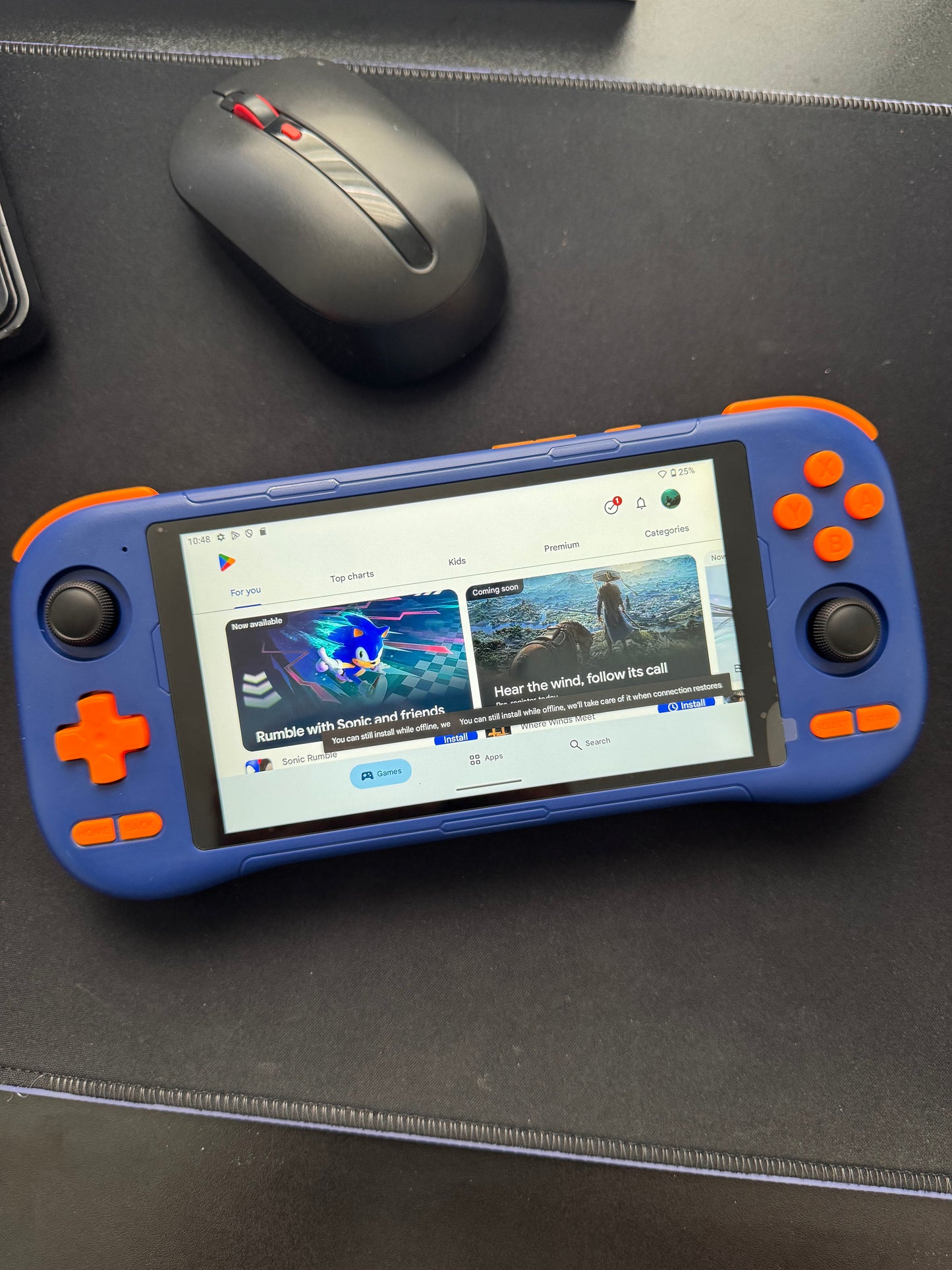 New “Tablet Gaming” K56