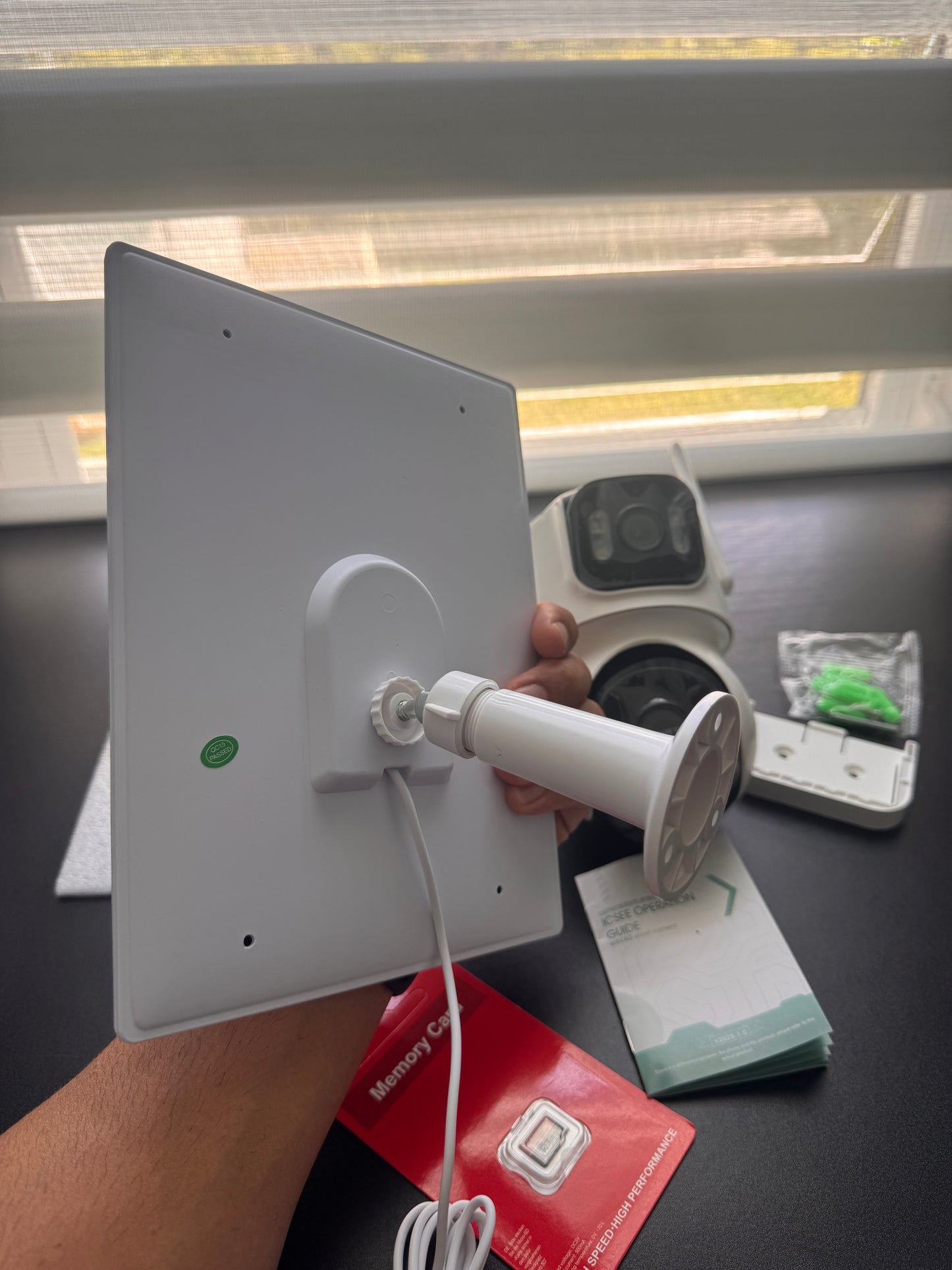 Camara Solar 24horas + SD card 128GB