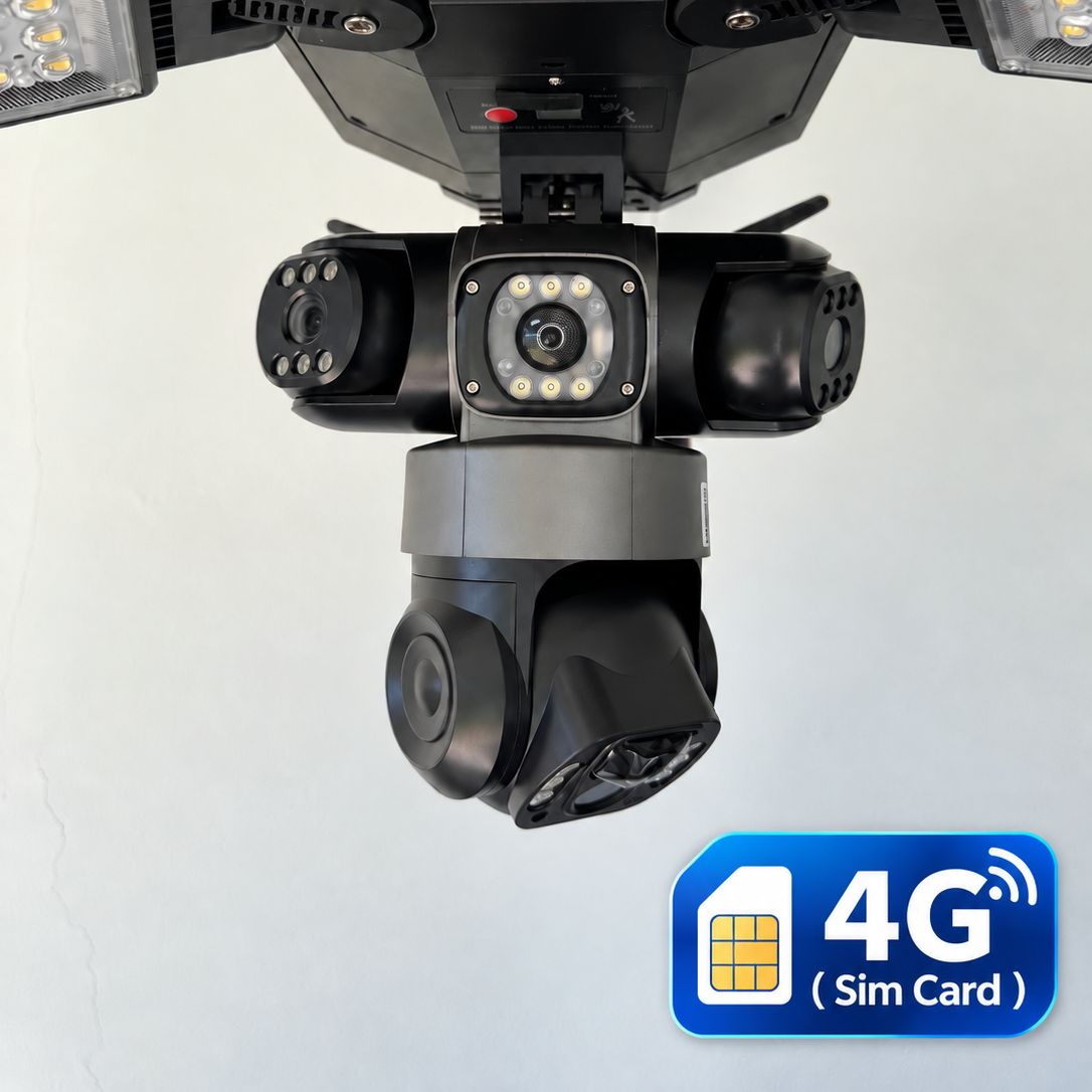 Foco 2 en 1 (modelo 4G para Sim Card)