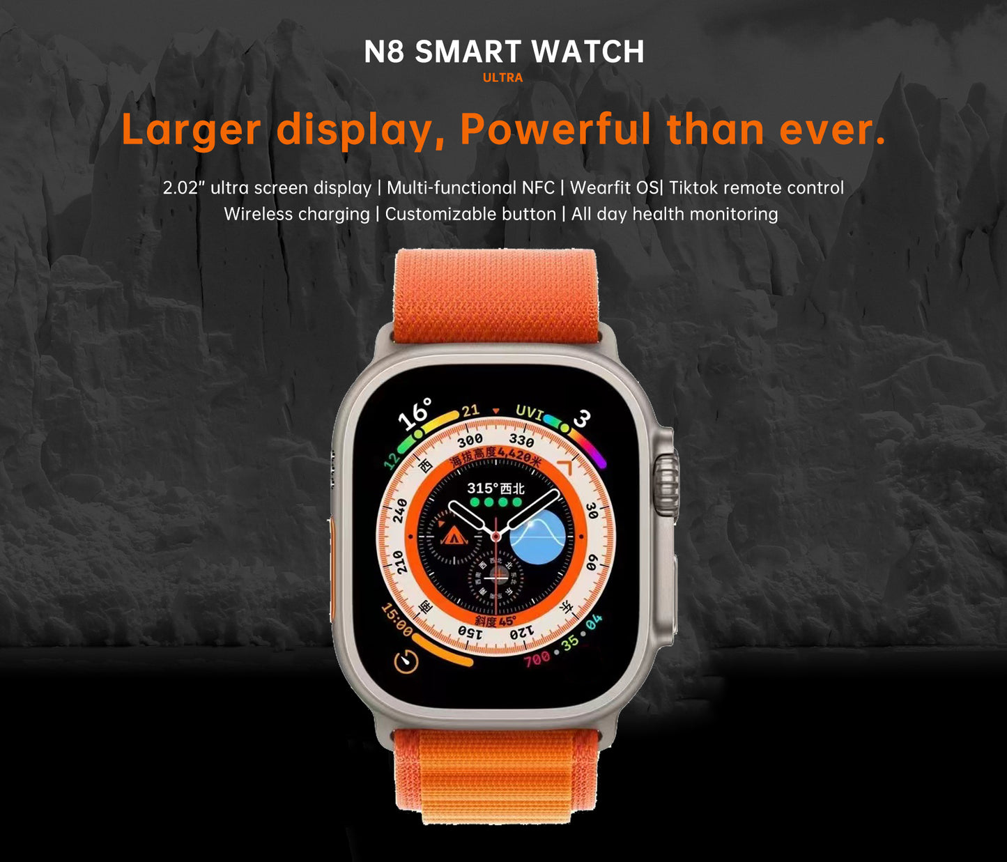 N8 Ultra SmartWatch